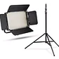 Kit Luz Led Para Fotografia/video Pro Led 600 + Tripode-  - Miniatura 1