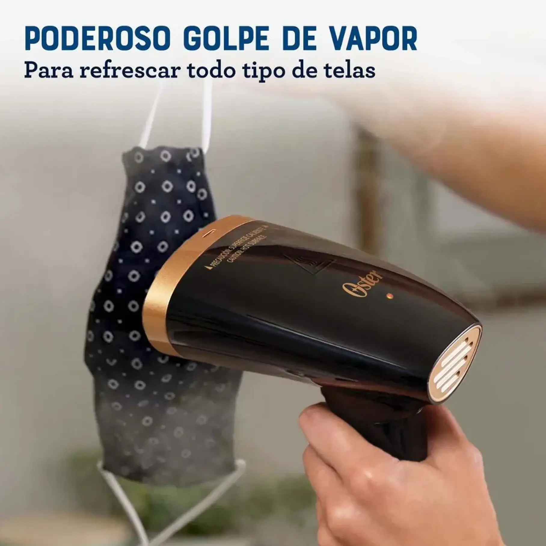 Vaporizador De Mano Plegable Oster, 200 Ml, Negro, Gcstfs300 10