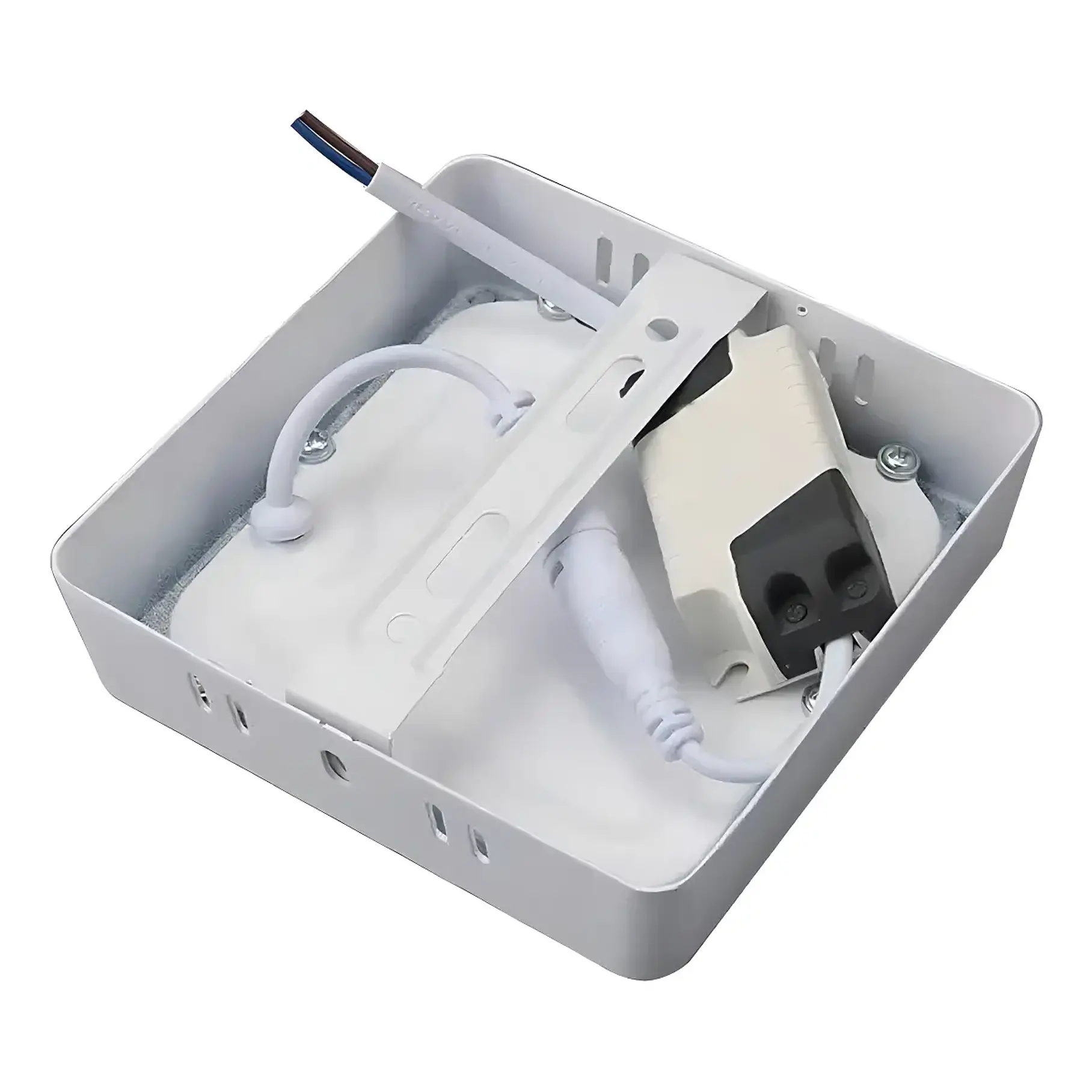 Plafón LED Sobrepuesto IRM 24W Luz Cálida Blanco 29cm Techo 8
