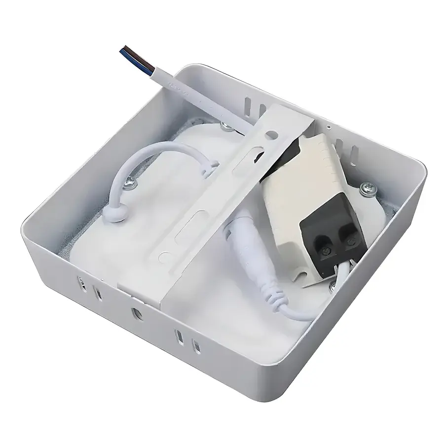 Plafón LED Sobrepuesto IRM 24W Luz Cálida Blanco 29cm Techo 8