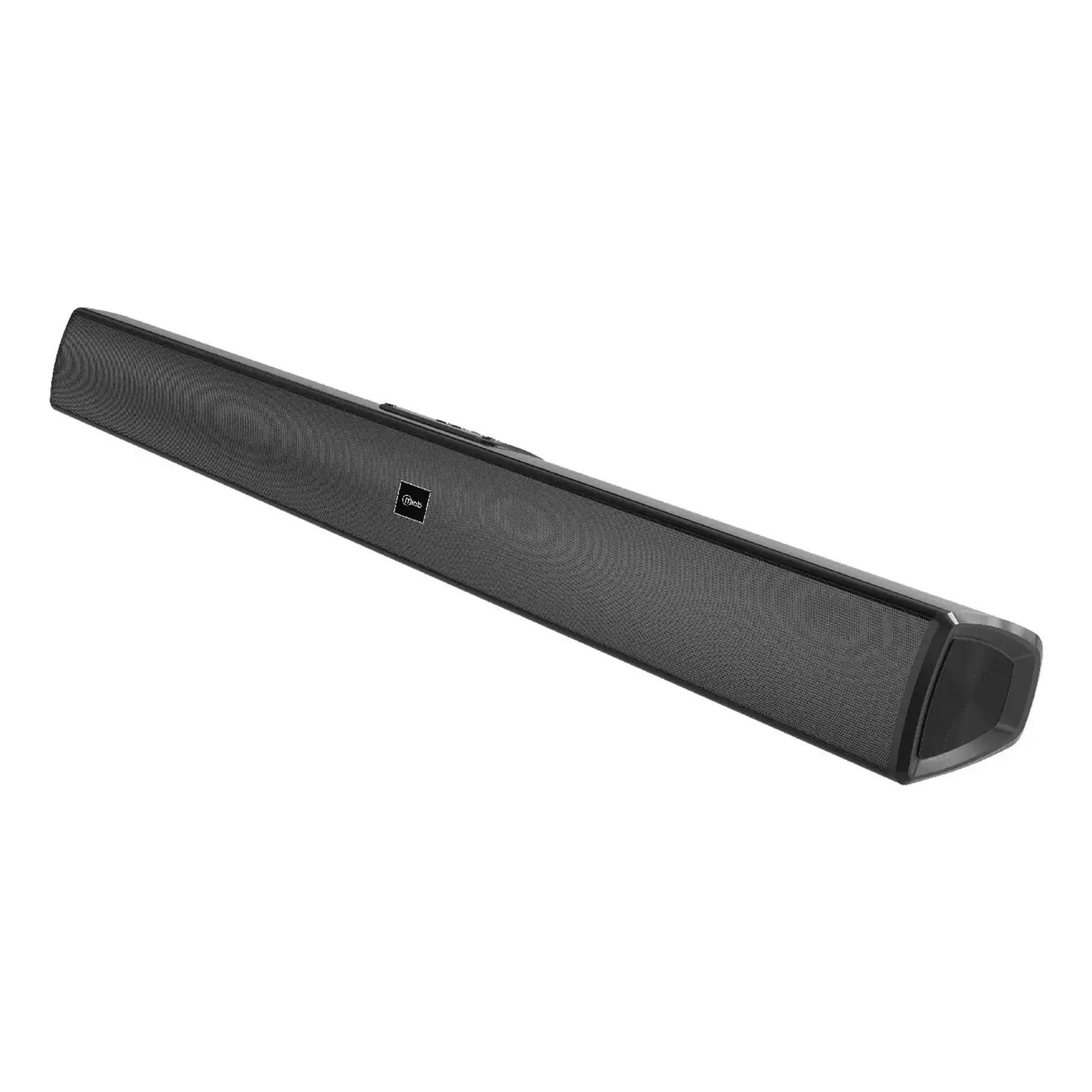 Barra De Sonido Soundbar Tv Bluetooth Mlab 9341 Parlante Negro Usb Aux Coax 6