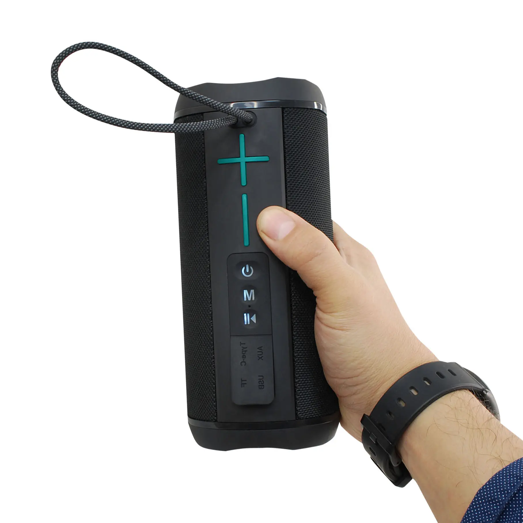 Parlante Tws Vibro+ Bass Mlab Color Negro Parlante 10w x2 BassTrue Wireless Stereo 7