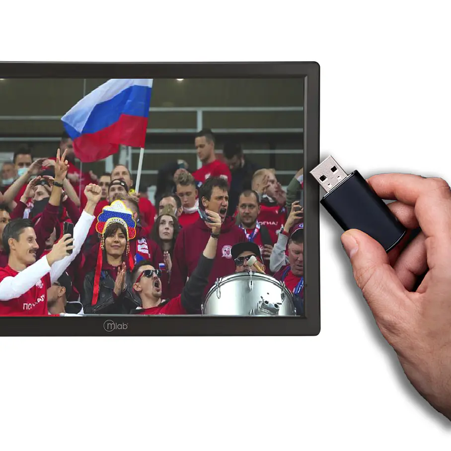 Televisor Portátil 14 Pulgadas Color Señal Digital 9452 – Digital 14” TV·SlimView 2