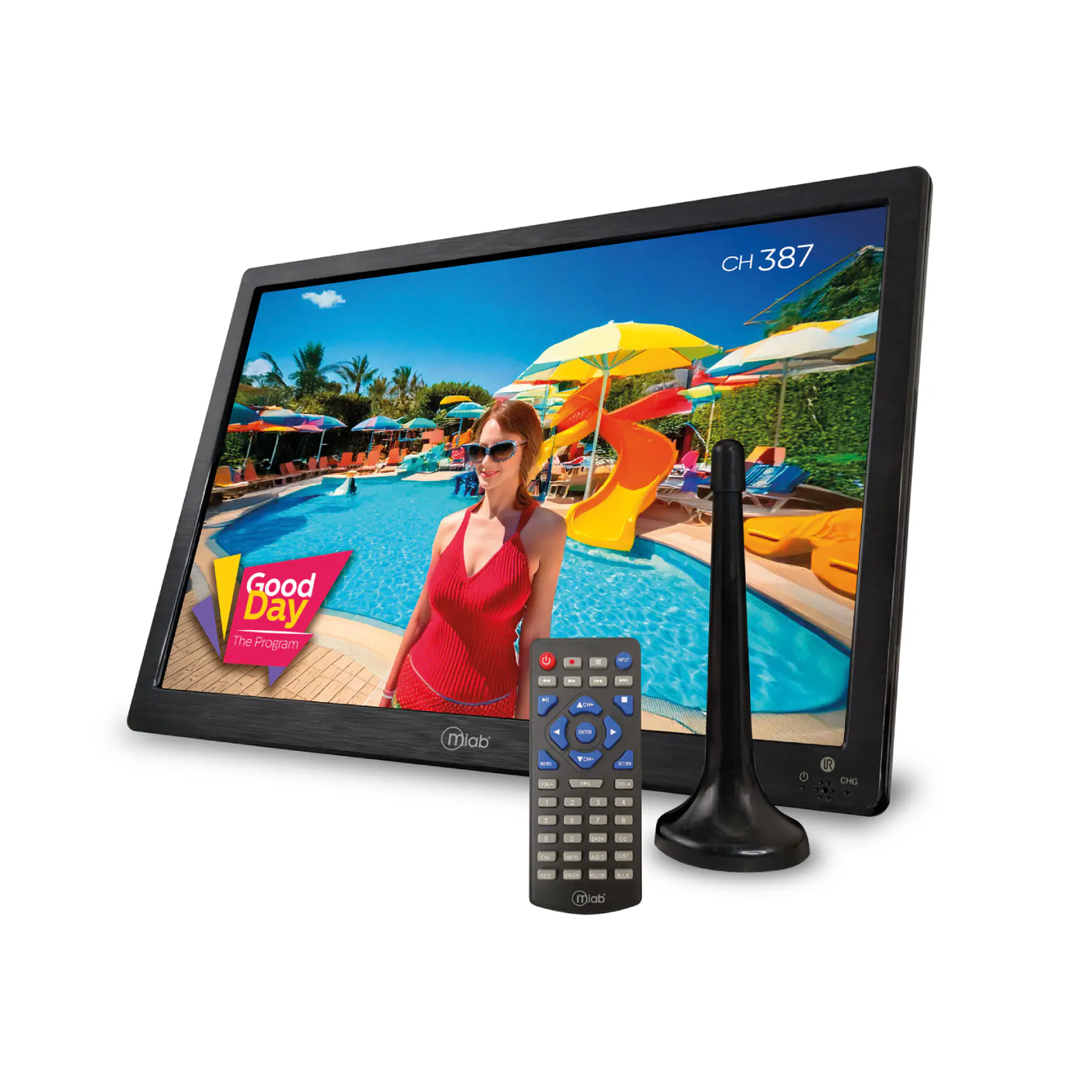 Televisor Portátil 14 Pulgadas Color Señal Digital 9452 – Digital 14” TV·SlimView 1