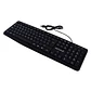 Teclado Alambrico AOAS A-1013 USB Wired Keyboard High Precision Color Negro - Miniatura 2