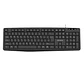 Teclado Alambrico AOAS A-1013 USB Wired Keyboard High Precision Color Negro - Miniatura 1