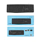 Teclado Alambrico AOAS A-1013 USB Wired Keyboard High Precision Color Negro - Miniatura 6