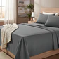 Juego De Sabanas De Polar 2 Plazas 200x230 Cm Colores Variados Con Fundas 2RL Super Suave Polar Para El Frio - Miniatura 2