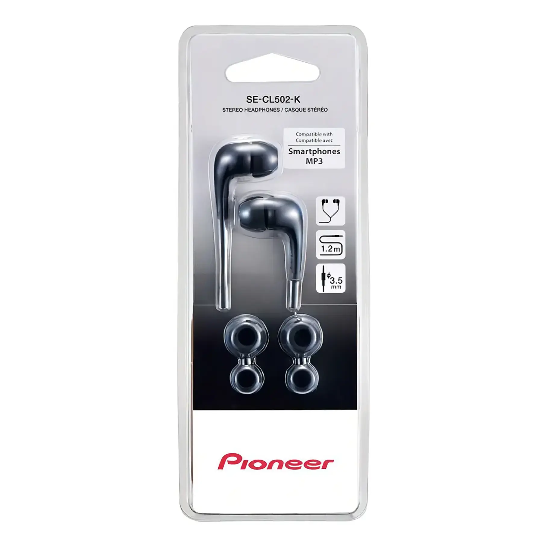 Audifonos Alta Calidad Pioneer Se-cl502-k Color Negro 4