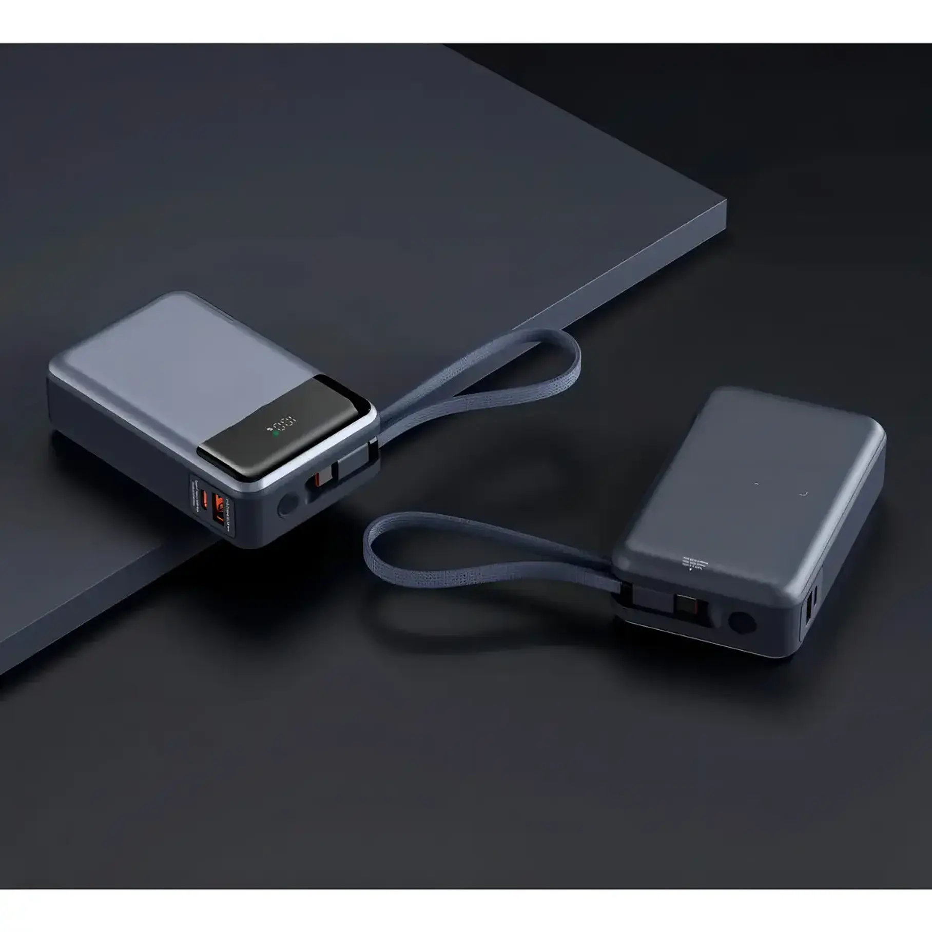 Batería Externa Cargador Portátil Power Bank Notebook 20.000 Mah 65w Apto para Celulares Consolas Master-G Color Gris 8