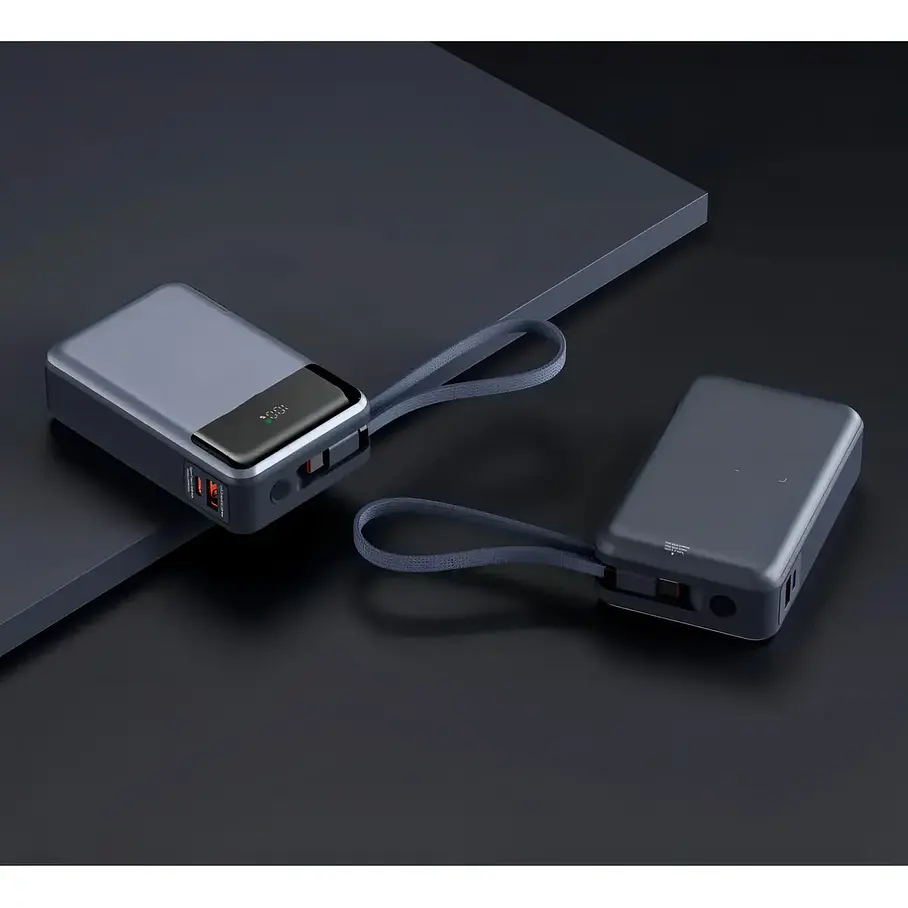Batería Externa Cargador Portátil Power Bank Notebook 20.000 Mah 65w Apto para Celulares Consolas Master-G Color Gris 8