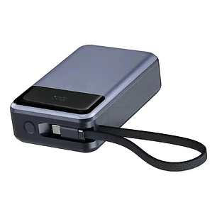 Batería Externa Cargador Portátil Power Bank Notebook 20.000 Mah 65w Apto para Celulares Consolas Master-G Color Gris