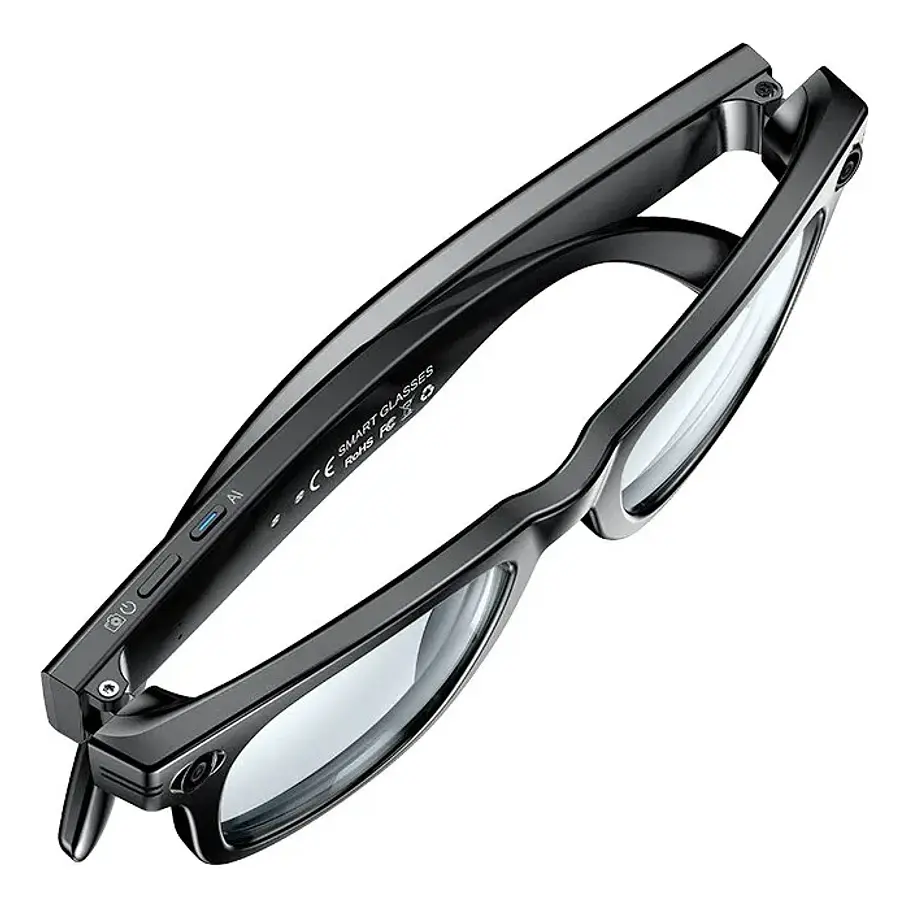 Lentes Gafas Inteligentes Ai Cámara 2k Traductor Wifi Audio Ai Smart Glasses G5 Camara Vidrio Cambiable  3