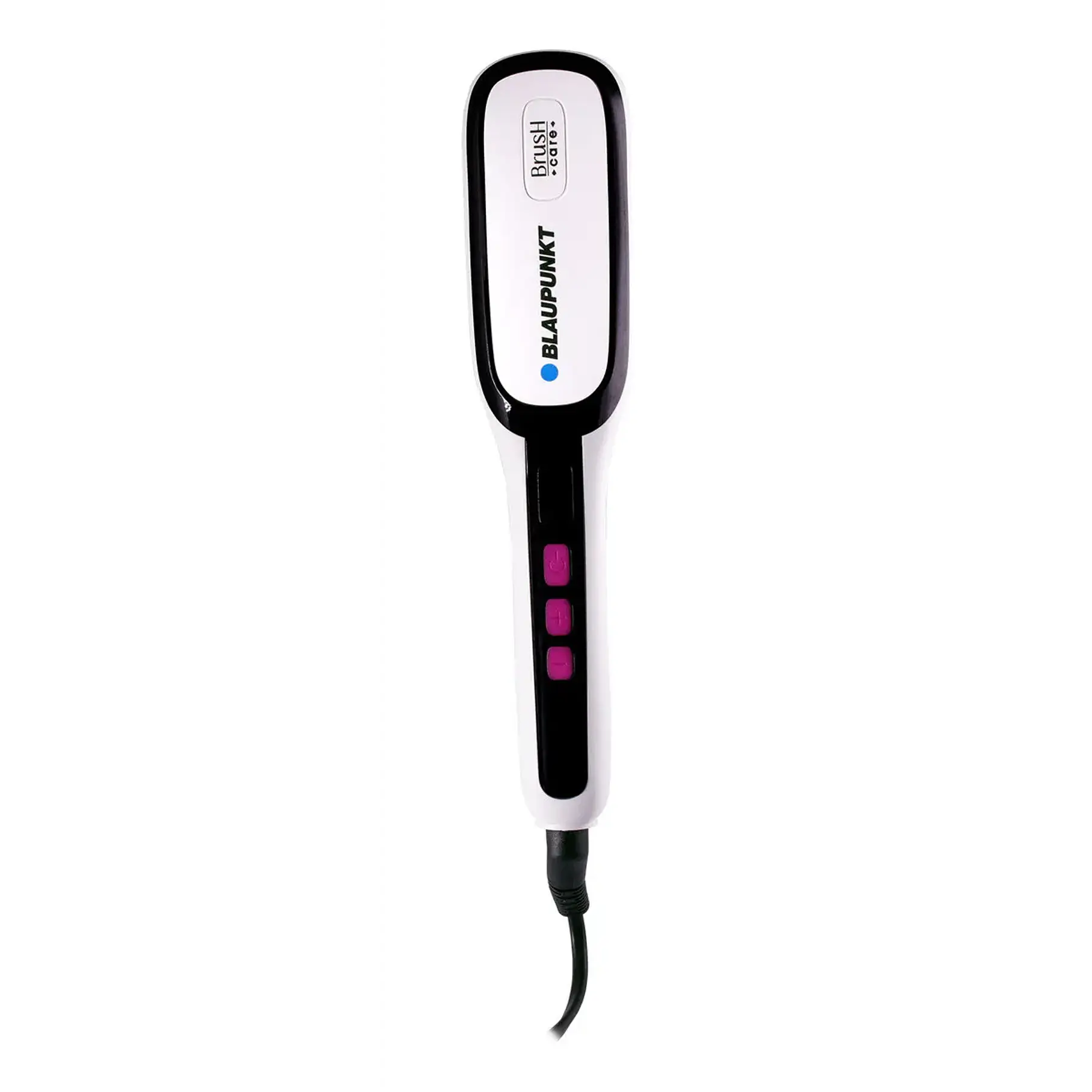 Cepillo Alisador Eléctrico Anti Frizz Blaupunkt Brush Care Color Blanco 5