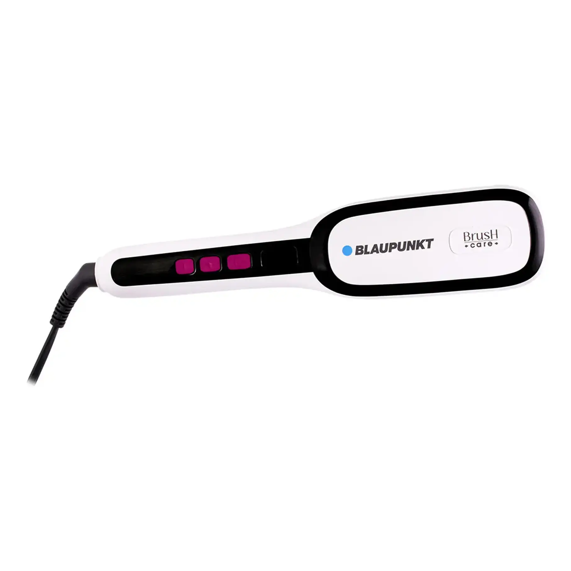 Cepillo Alisador Eléctrico Anti Frizz Blaupunkt Brush Care Color Blanco 8