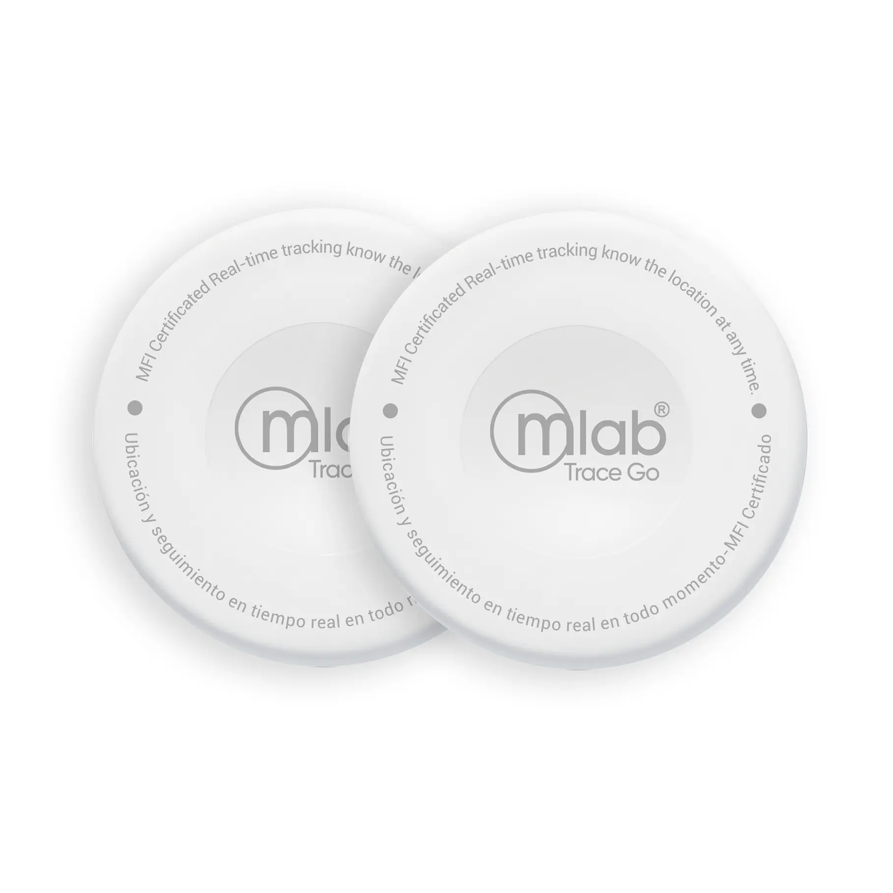Trace Go – Pack 2 unidades Localizadores Inteligentes Mlab 9485 App Find Me Ubicación Rastreo 2RL Location  1