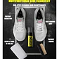Kit De Limpieza Zapatillas Espuma Limpiadora Blanqueador Negro Zapatillas Limpiador De Zapatos Limpieza Spray Kit De Cepillos Y Manta - Miniatura 4