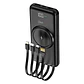 Powerbank Bateria Portatil Wireless Energy Mlab 9410 Negro 10000 mAh  - Miniatura 1