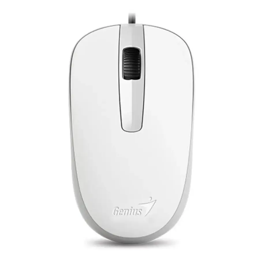 Mouse Genius DX-120 Con Cable USB 1000 dpi Rojo/Blanco/Azul Ambidiestro Windows/Mac 1
