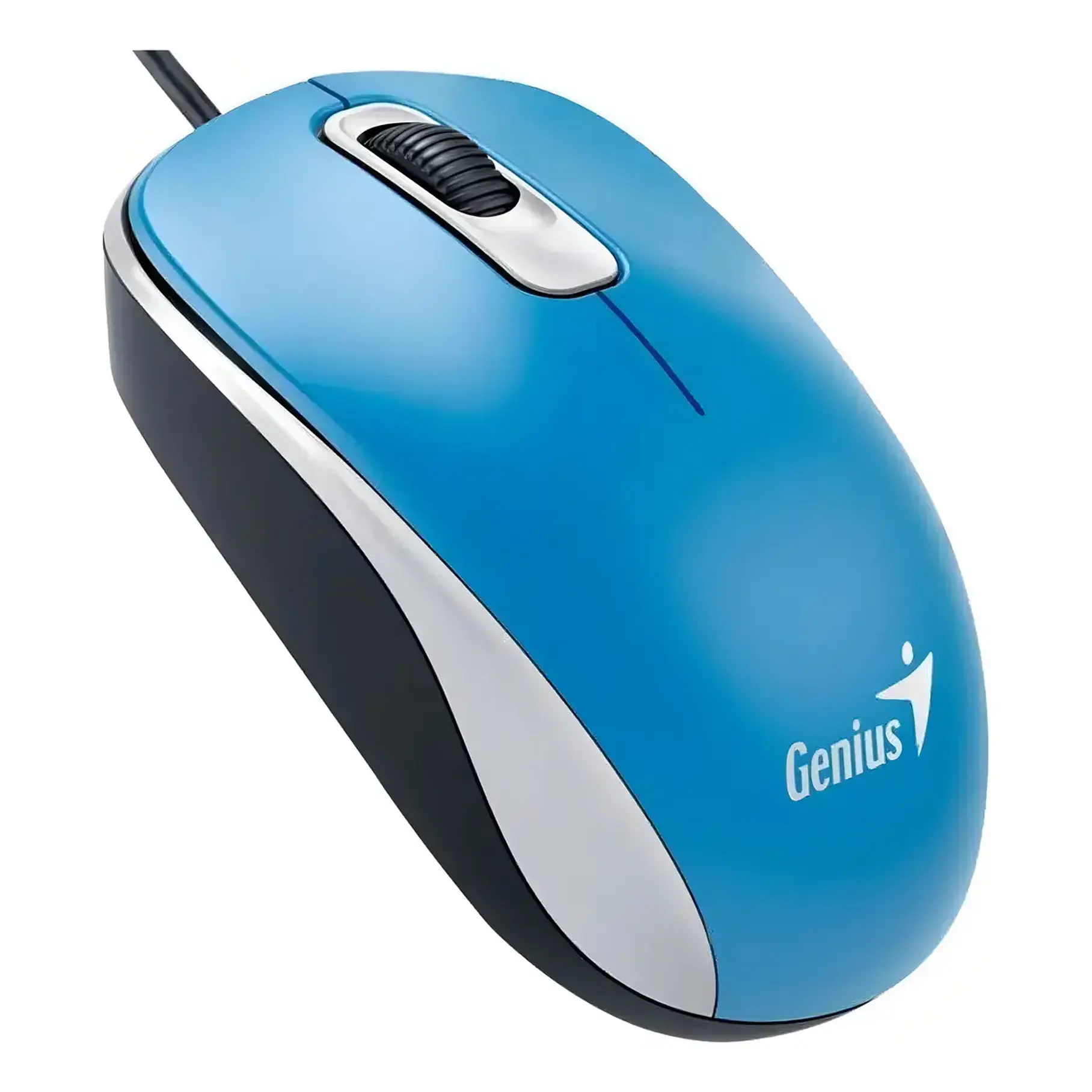 Mouse Genius DX-120 Con Cable USB 1000 dpi Rojo/Blanco/Azul Ambidiestro Windows/Mac 8