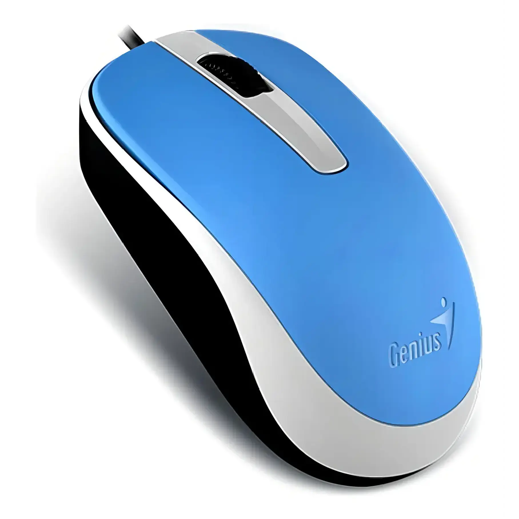 Mouse Genius DX-120 Con Cable USB 1000 dpi Rojo/Blanco/Azul Ambidiestro Windows/Mac 9
