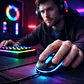 Mouse Genius Dx-mini Retroiluminación Led Rgb Negro - Miniatura 5
