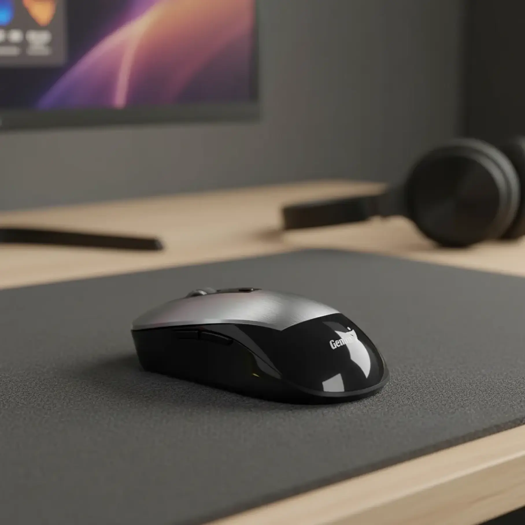 Genius Mouse Inalámbrico Copilot Iron Grey NX-7125 5