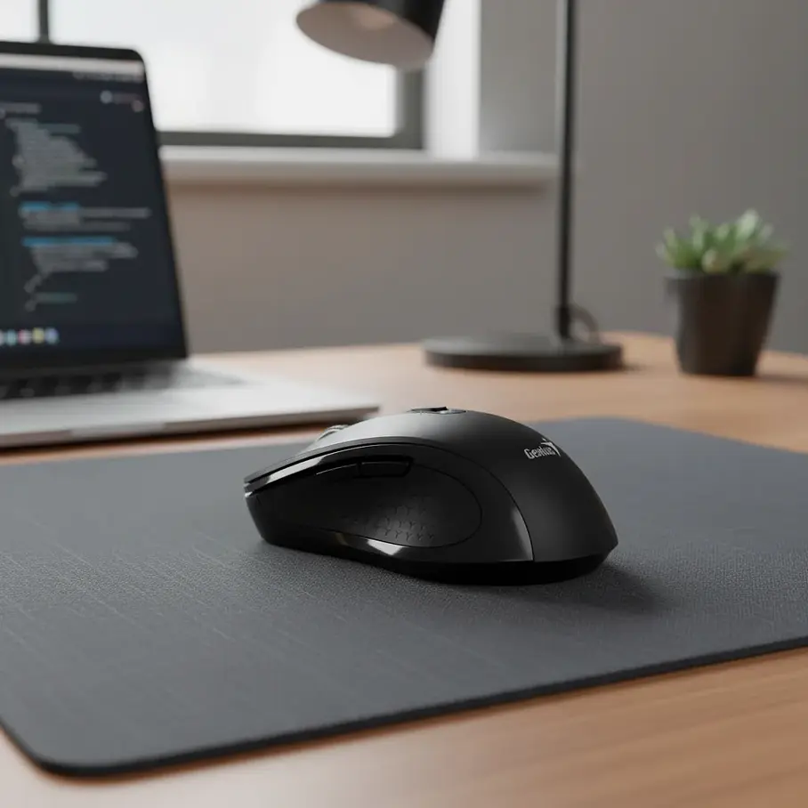 Mouse Inalámbrico Genius Nx-8025s Negro 2rl De 1200 Dpi 7