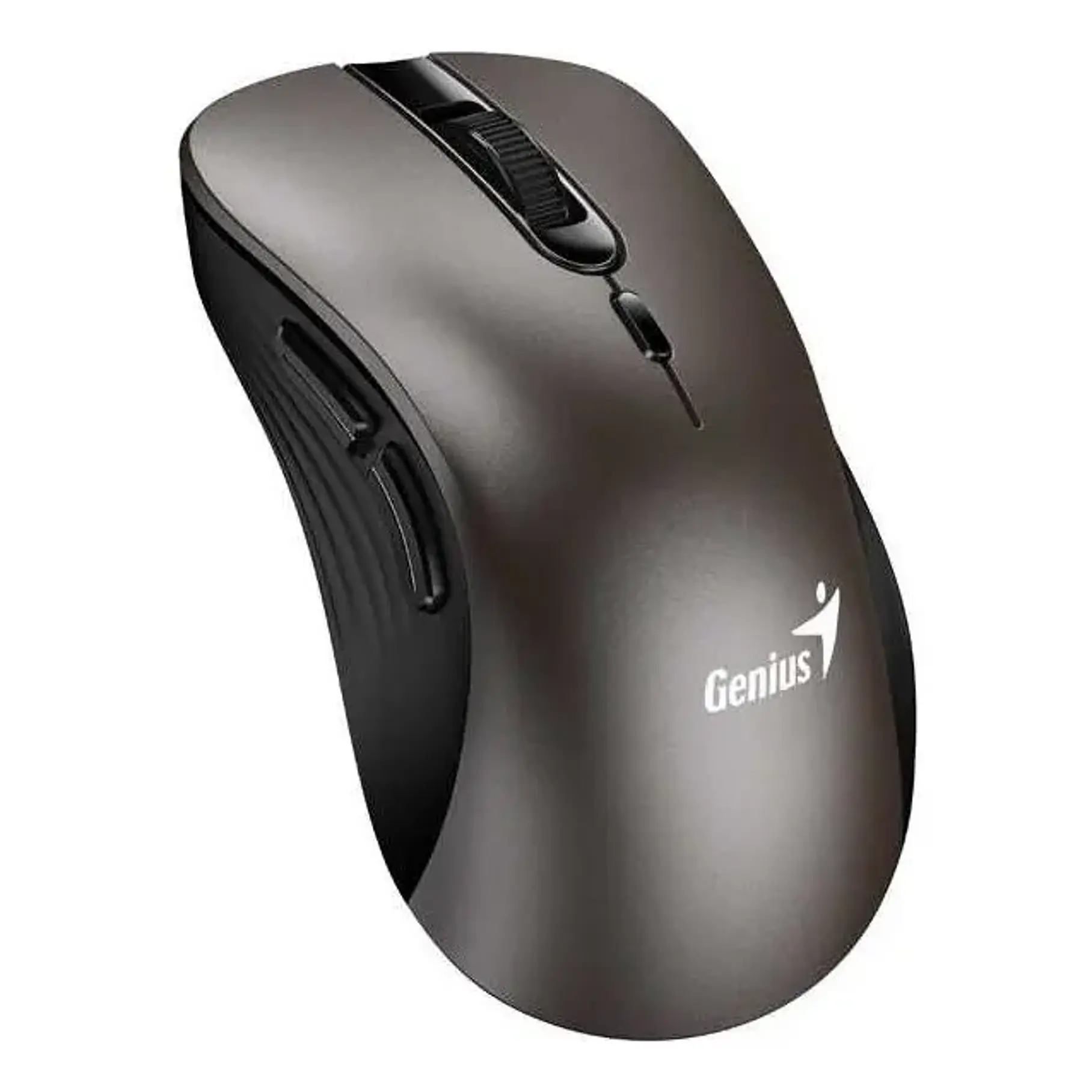 Mouse Inalámbrico Genius Ergo 8100s Ai Copilot 2.4ghz 1600dp Color Gris Plateado 2