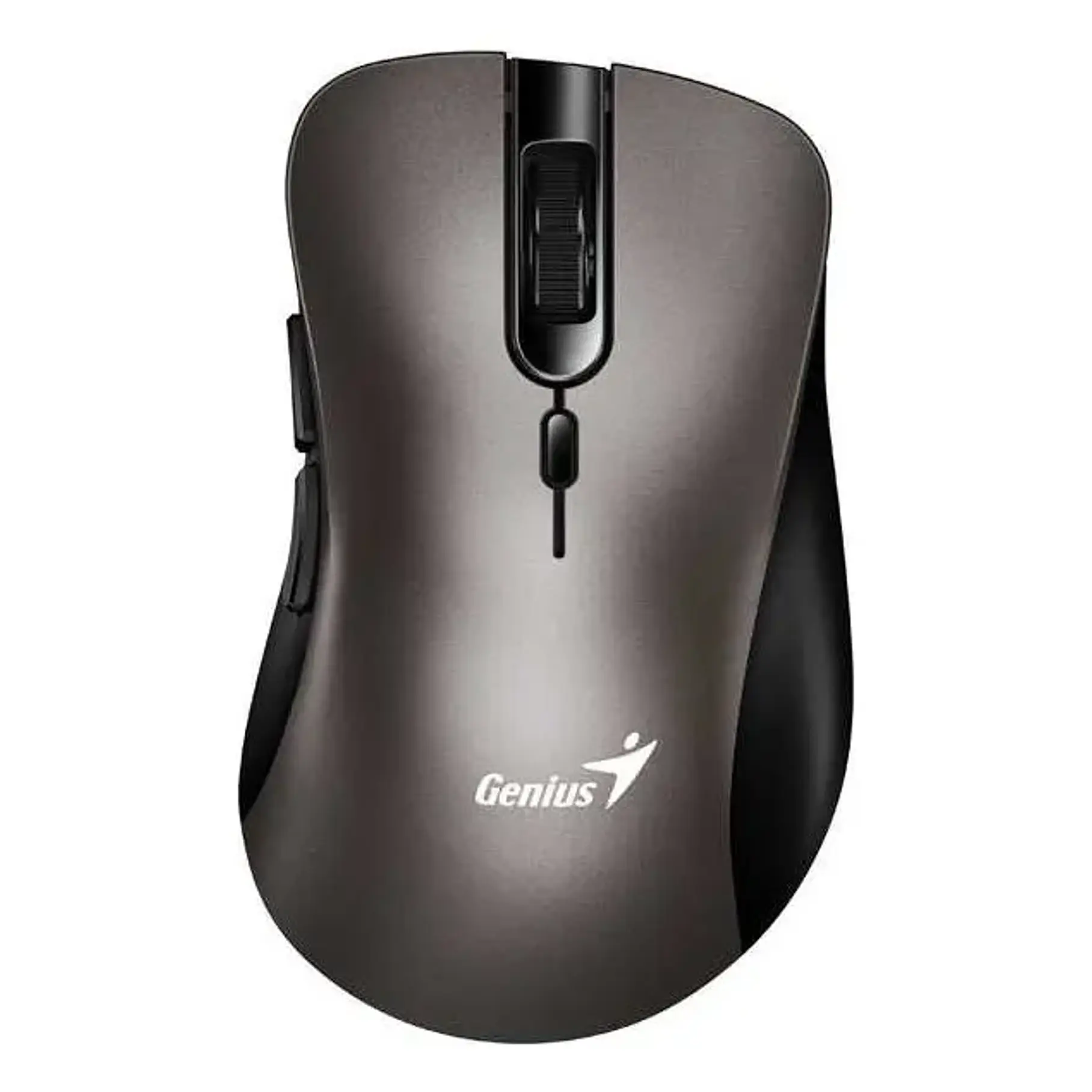 Mouse Inalámbrico Genius Ergo 8100s Ai Copilot 2.4ghz 1600dp Color Gris Plateado 1