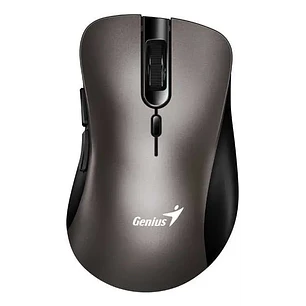 Mouse Inalámbrico Genius Ergo 8100s Ai Copilot 2.4ghz 1600dp Color Gris Plateado