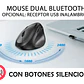 Mouse Genius Ergo 8350s Ai Copilot Dual Vertical-negro Color Negro - Miniatura 7