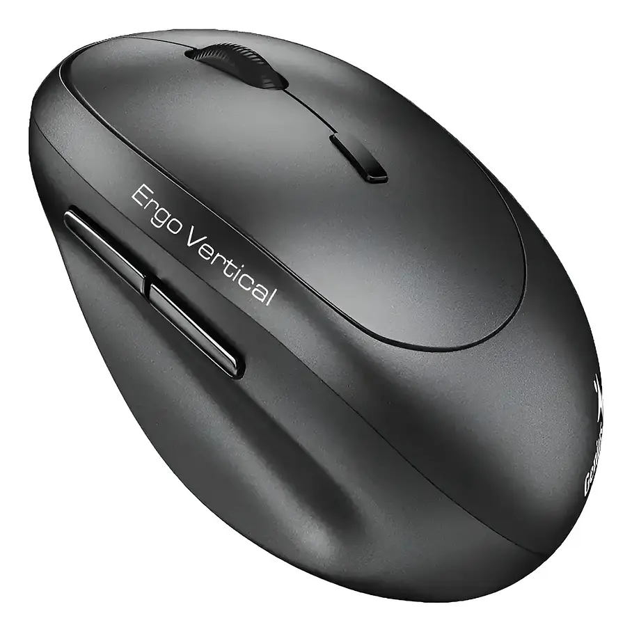 Mouse Genius Ergo 8350s Ai Copilot Dual Vertical-negro Color Negro 3