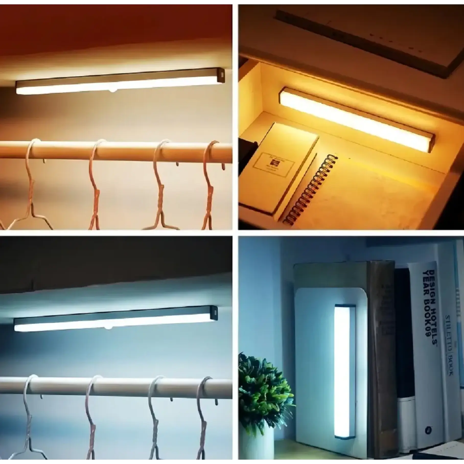 Barra Led Luz Blanco Lámpara Emergencia Barra Led Portátil Multiuso 70 cm 80w 4
