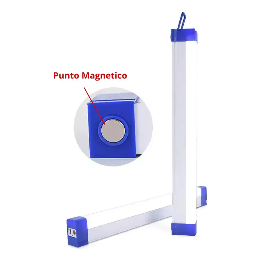 Barra Led Luz Blanco Lámpara Emergencia Barra Led Portátil Multiuso 50 cm 60w 4