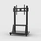 Soporte Tv 32 A 65 Pedestal Soporte Stand Movil 2RL Con Ruedas Oficina Home Habitación Multifuncional   - Miniatura 4