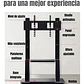 Soporte Tv 32 A 65 Pedestal Soporte Stand Movil 2RL Con Ruedas Oficina Home Habitación Multifuncional   - Miniatura 8