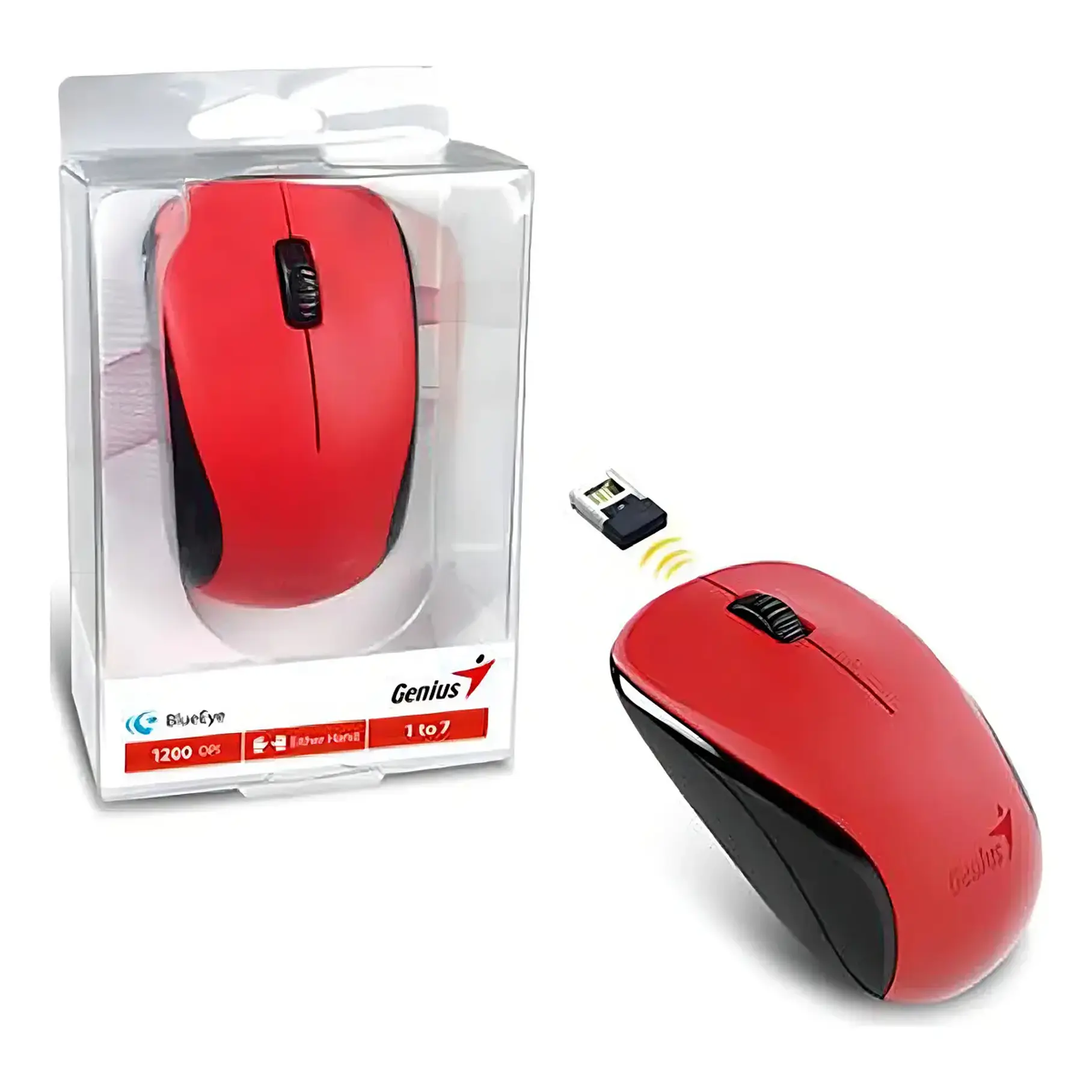 Mouse Inalambrico Genius Nx-7000 Banda 2.4ghz Mac Windows A 6