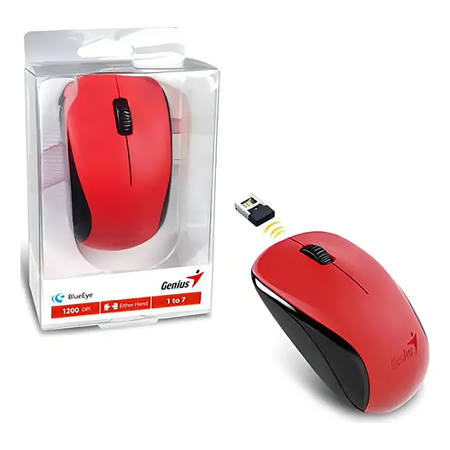 Mouse Inalambrico Genius Nx-7000 Banda 2.4ghz Mac Windows A 6