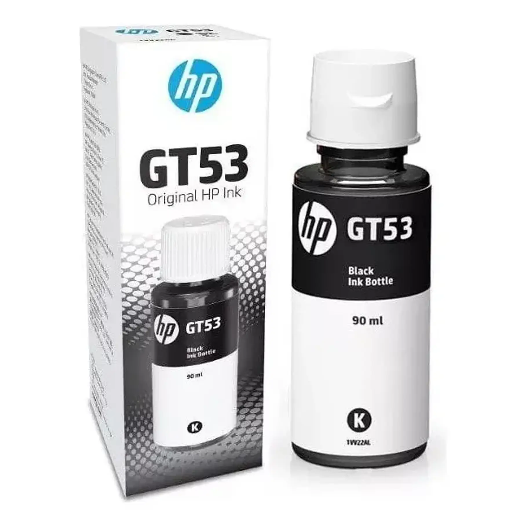 Tinta Impresora Bote Tinta Hp Gt53 Cartucho Negro Full 1
