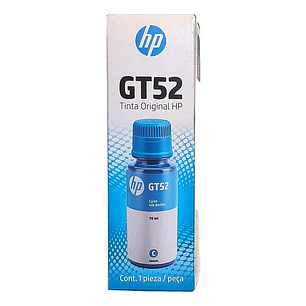 Tinta HP GT52 Tinta De Impresora Cian 70ml
