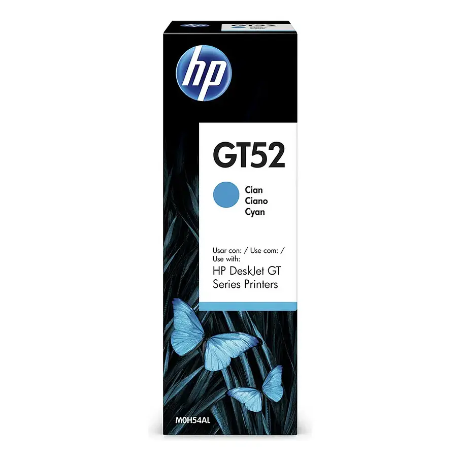 Tinta HP GT52 Tinta De Impresora Cian 70ml 3