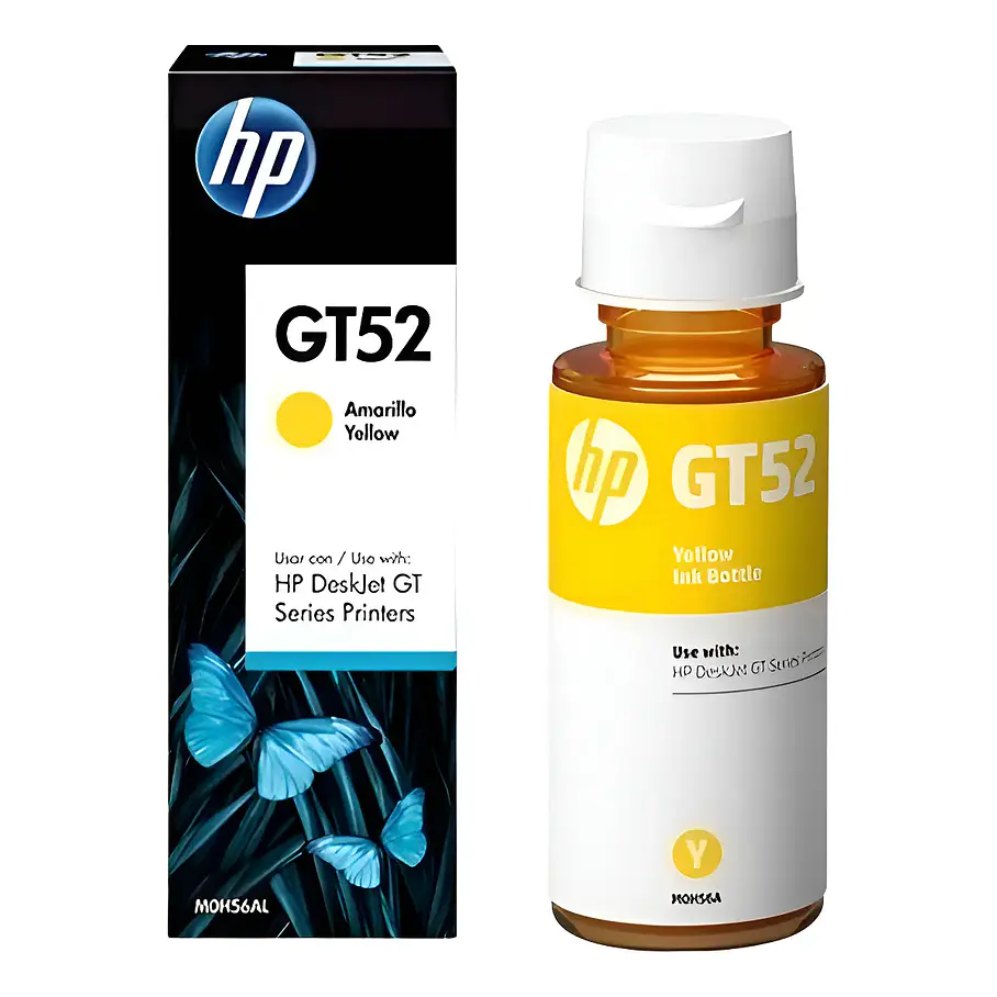 Tinta De Impresora Botella De Tinta Hp Gt52 Tinta Amarillo 1