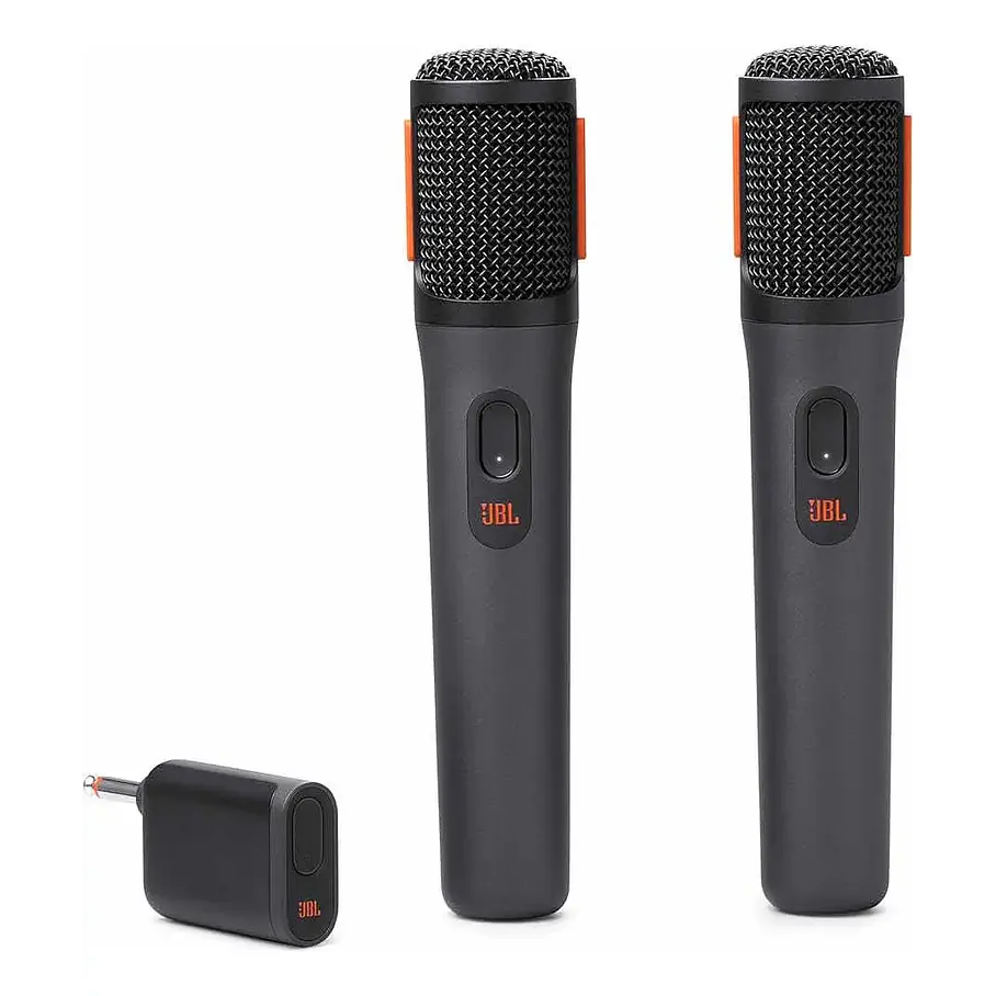 Micrófono Jbl Partybox Inalámbrico X 2 Recargable Color Negro 2