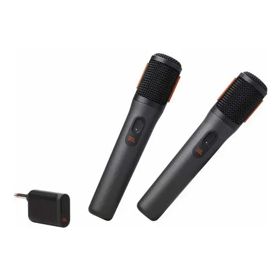 Micrófono Jbl Partybox Inalámbrico X 2 Recargable Color Negro 4