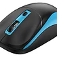 Genius Mouse Inalámbrico Nx-7123 Usb 1200dpi Negro / Rojo / Azul  - Miniatura 7