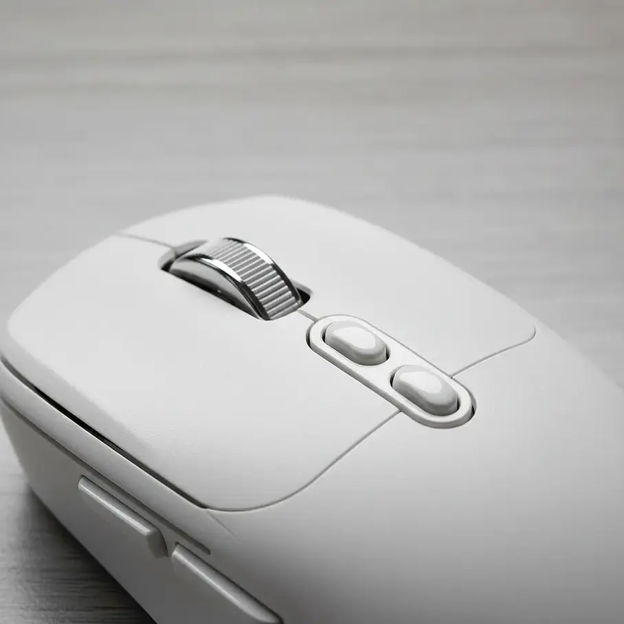 Mouse Inalambrico Bluetooth + 2,4ghz Genius Nx-8080s Color Blanco 2