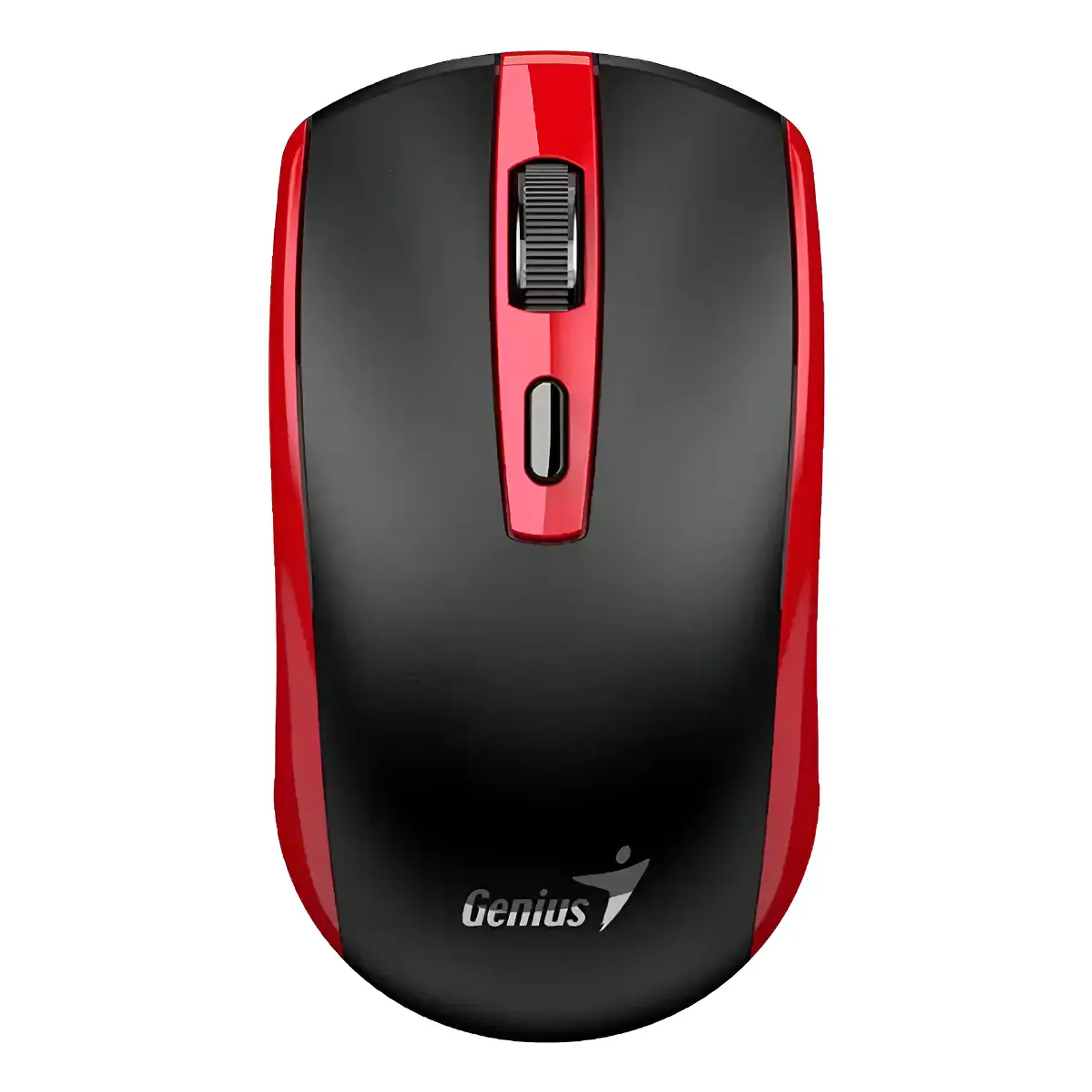 Mouse Genius Inalámbrico Eco - 8150 Recargable Gris/Negro/Rojo Copilot  6