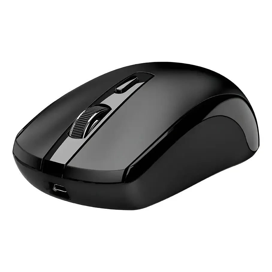 Mouse Genius Inalámbrico Eco - 8150 Recargable Gris/Negro/Rojo Copilot  9