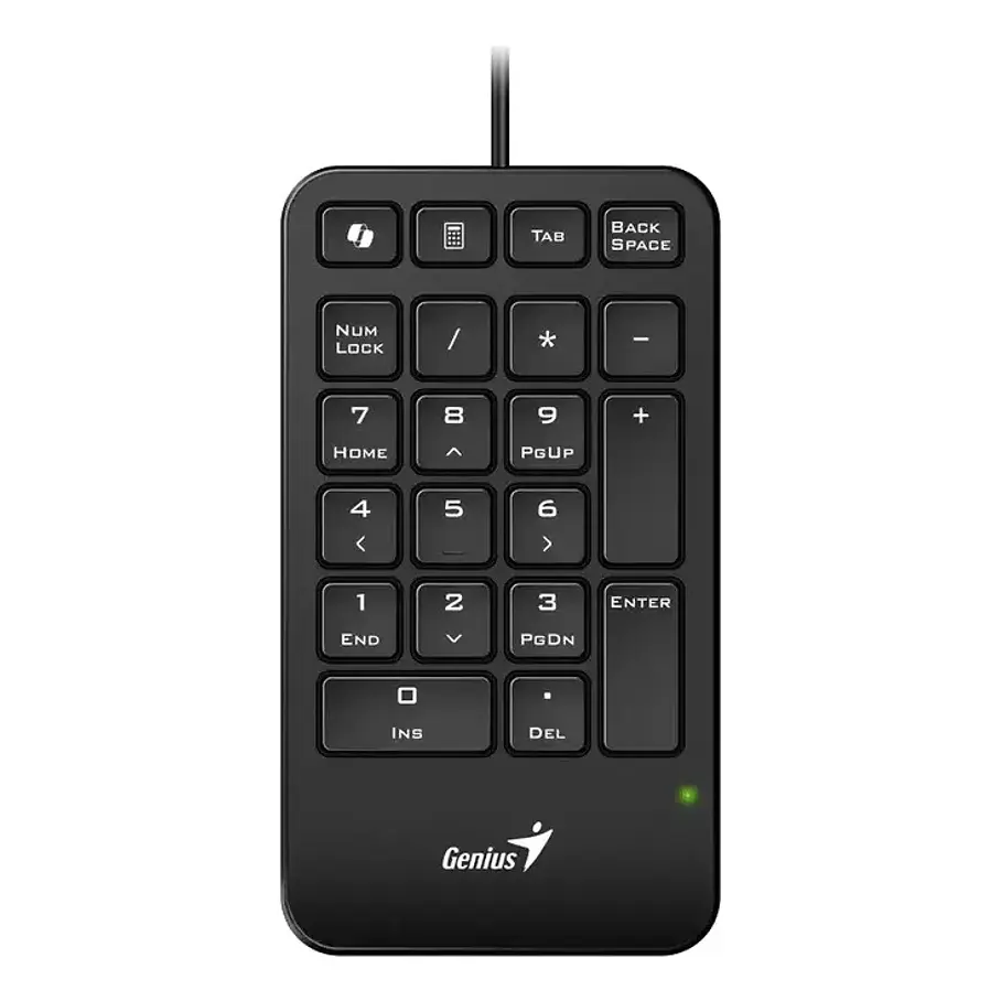 Teclado Numérico Cableado Genius Numpad 125 USB Negro 1